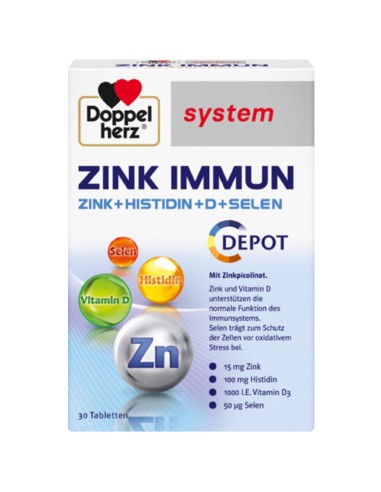 Doppelherz System Cink Immun DEPO tablete