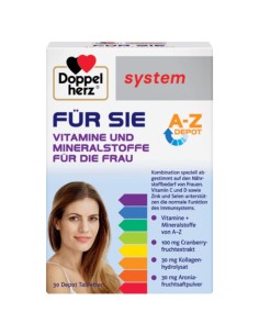 Doppelherz System Za nju A - Z DEPO tablete