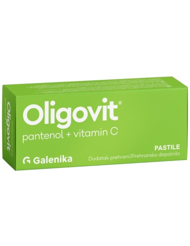 Galenika Oligovit Pantenol + vitamin C pastile