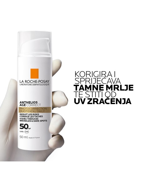 La Roche-Posay ANTHELIOS Age Correct SPF50 Svakodnevna zaštita protiv znakova starenja