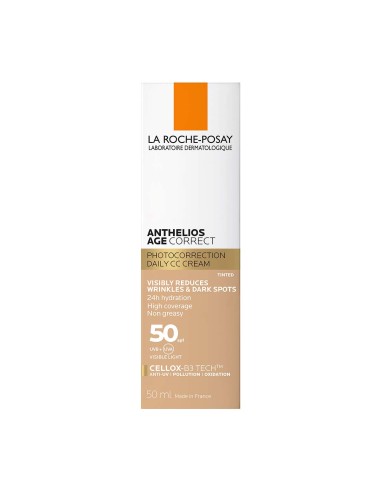 La Roche-Posay Anthelios Age Correct SPF50 Tonirana svakodnevna zaštita protiv znakova starenja, 50 ml La Roche-Posay Anthelios Age Correct SPF50 Tonirana svakodnevna zaštita protiv znakova starenja, 50 ml