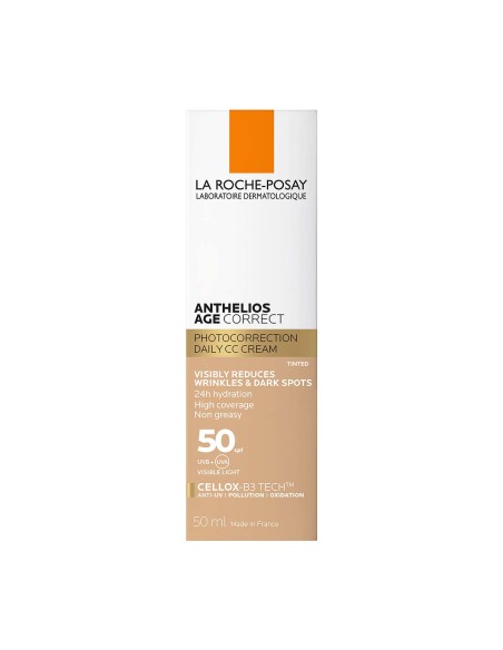 La Roche-Posay Anthelios Age Correct SPF50 Tonirana svakodnevna zaštita protiv znakova starenja, 50 ml La Roche-Posay Anthelios Age Correct SPF50 Tonirana svakodnevna zaštita protiv znakova starenja, 50 ml