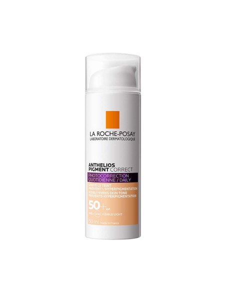 La Roche-Posay Anthelios Pigment Correct SPF50+ Svakodnevni korektivni proizvod za zaštitu od sunca za hiperpigmentaciju La Roche-Posay Anthelios Pigment Correct SPF50+ Svakodnevni korektivni proizvod za zaštitu od sunca za hiperpigmentaciju