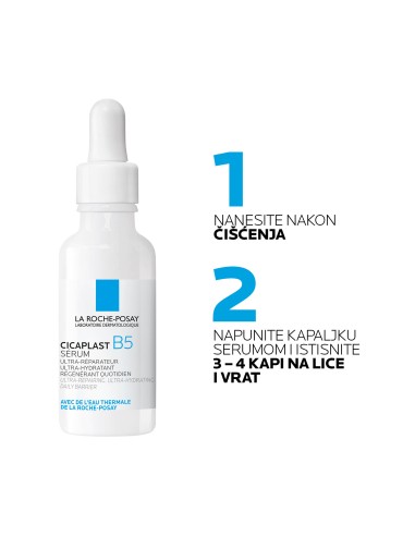 La Roche-Posay Cicaplast B5 Serum Ultra-obnavljajući i hidratantni serum za dehidriranu i nadraženu kožu bez sjaja La Roche-Posay Cicaplast B5 Serum Ultra-obnavljajući i hidratantni serum za dehidriranu i nadraženu kožu bez sjaja