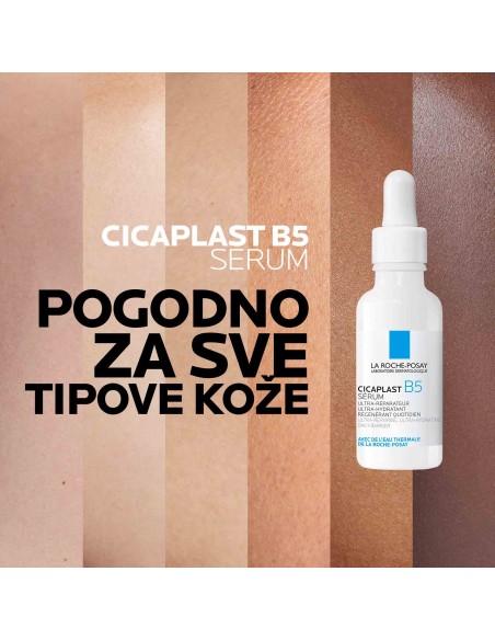 La Roche-Posay Cicaplast B5 Serum Ultra-obnavljajući i hidratantni serum za dehidriranu i nadraženu kožu bez sjaja La Roche-Posay Cicaplast B5 Serum Ultra-obnavljajući i hidratantni serum za dehidriranu i nadraženu kožu bez sjaja