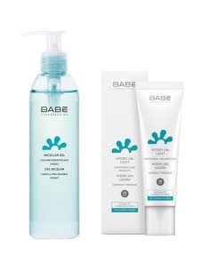 Laboratorios BABÉ Umirujući micelarni gel + Hydro 24h Hidratantna Lagana krema SPF20