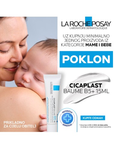 La Roche-Posay Cicaplast Baume B5+ 15 ml POKLON uz proizvode za mame i bebe