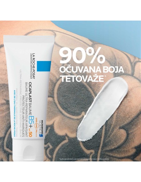La Roche-Posay Cicaplast Baume B5+ SPF50 Ultra-obnavljajućI smirujući zaštitni balzam La Roche-Posay Cicaplast Baume B5+ SPF50 Ultra-obnavljajućI smirujući zaštitni balzam