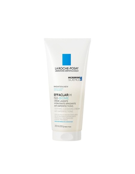 La Roche-Posay Effaclar H ISO-BIOME Umirujuća krema za čišćenje protiv nepravilnosti La Roche-Posay Effaclar H ISO-BIOME Umirujuća krema za čišćenje protiv nepravilnosti