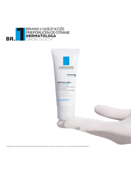 La Roche-Posay Effaclar H ISO-BIOME Veoma smirujuća hidratantna njega protiv nepravilnosti La Roche-Posay Effaclar H ISO-BIOME Veoma smirujuća hidratantna njega protiv nepravilnosti