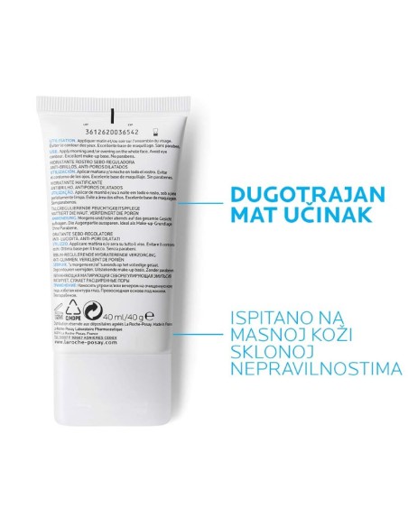 La Roche-Posay Effaclar Mat Hidratantna njega za lice s mat-efektom protiv sjaja, sebuma i proširenih pora La Roche-Posay Effaclar Mat Hidratantna njega za lice s mat-efektom protiv sjaja, sebuma i proširenih pora