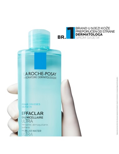 La Roche-Posay Effaclar Micelarna voda za uklanjanje šminke i čišćenje masne i osjetljive kože La Roche-Posay Effaclar Micelarna voda za uklanjanje šminke i čišćenje masne i osjetljive kože
