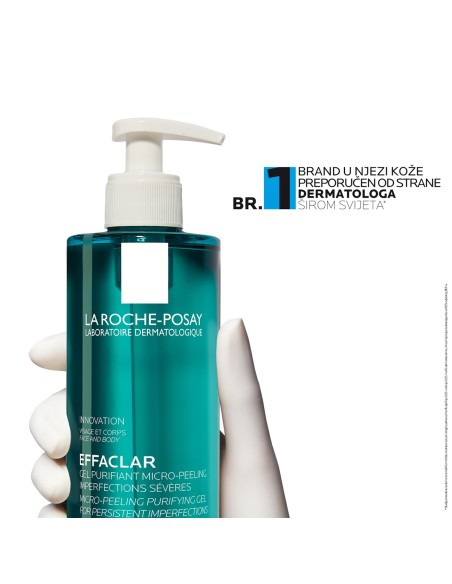 La Roche-Posay Effaclar Pročišćavajući mikro-piling gel za čišćenje lica i tijela, za masnu kožu La Roche-Posay Effaclar Pročišćavajući mikro-piling gel za čišćenje lica i tijela, za masnu kožu