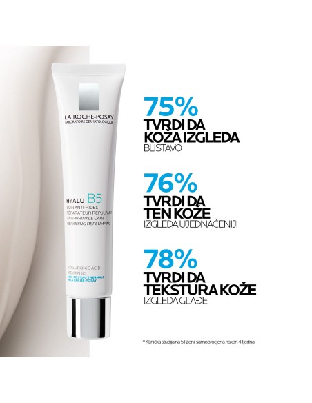 La Roche-Posay Hyalu B5 Njega protiv bora za obnovu i punoću kože s hijaluronskom kiselinom La Roche-Posay Hyalu B5 Njega protiv bora za obnovu i punoću kože s hijaluronskom kiselinom