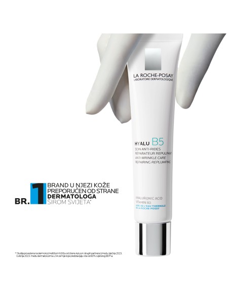 La Roche-Posay Hyalu B5 Njega protiv bora za obnovu i punoću kože s hijaluronskom kiselinom La Roche-Posay Hyalu B5 Njega protiv bora za obnovu i punoću kože s hijaluronskom kiselinom