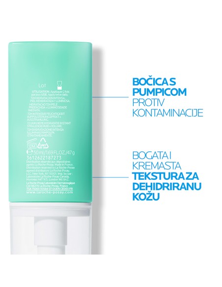 La Roche-Posay Hydraphase HA Lagana hidratantna njega za punoću normalne do mješovite kože La Roche-Posay Hydraphase HA Lagana hidratantna njega za punoću normalne do mješovite kože