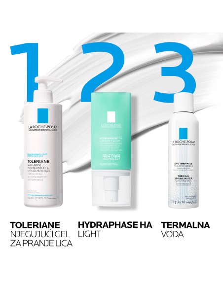 La Roche-Posay Hydraphase HA Lagana hidratantna njega za punoću normalne do mješovite kože La Roche-Posay Hydraphase HA Lagana hidratantna njega za punoću normalne do mješovite kože