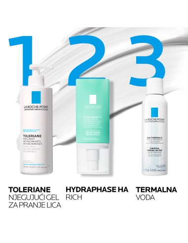 La Roche-Posay Hydraphase HA Bogata hidratantna njega za punoću suhe kože La Roche-Posay Hydraphase HA Bogata hidratantna njega za punoću suhe kože