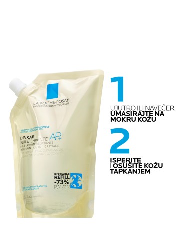 La Roche-Posay Lipikar Huile Lavante AP+ Ulje za kupanje obogaćeno lipidima protiv nadraženosti i svrbeža La Roche-Posay Lipikar Huile Lavante AP+ Ulje za kupanje obogaćeno lipidima protiv nadraženosti i svrbeža