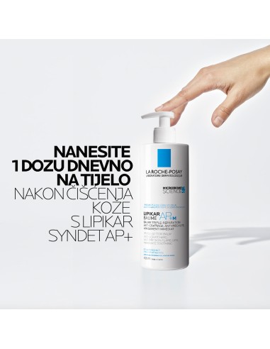 La Roche-Posay Lipikar Baume AP+ M Balzam za nadopunu lipida protiv nadraženosti i svrbeža La Roche-Posay Lipikar Baume AP+ M Balzam za nadopunu lipida protiv nadraženosti i svrbeža