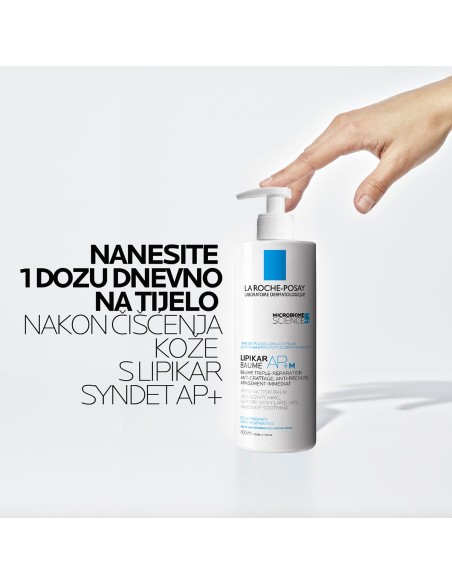 La Roche-Posay Lipikar Baume AP+ M Balzam za nadopunu lipida protiv nadraženosti i svrbeža La Roche-Posay Lipikar Baume AP+ M Balzam za nadopunu lipida protiv nadraženosti i svrbeža