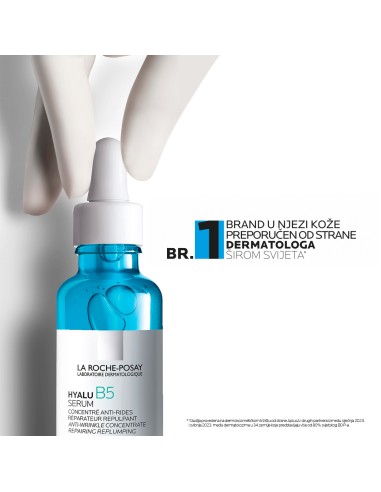 La Roche-Posay Hyalu B5 Serum protiv bora za obnovu i punoću kože s hijaluronskom kiselinom La Roche-Posay Hyalu B5 Serum protiv bora za obnovu i punoću kože s hijaluronskom kiselinom