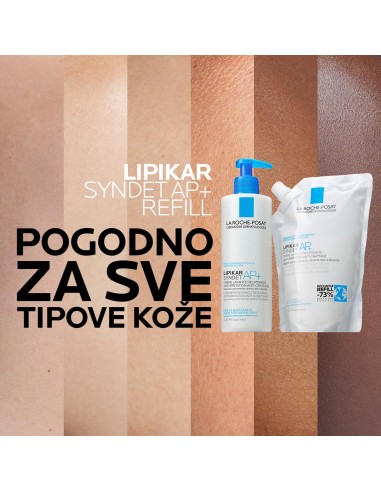La Roche-Posay Lipikar Syndet Kremasti gel za tuširanje obogaćeno lipidima protiv nadraženosti i svrbeža La Roche-Posay Lipikar Syndet Kremasti gel za tuširanje obogaćeno lipidima protiv nadraženosti i svrbeža