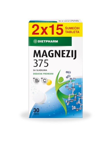 Dietpharm Magnezij 375 šumeće tablete