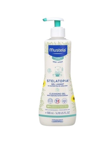 Mustela Stelatopia Gel za tuširanje