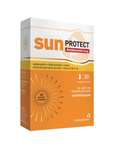 Hamapharm Sun Protect Astaksantin kapsule