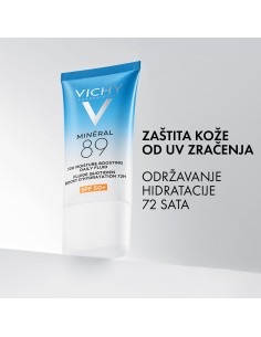Vichy Mineral 89 Dnevni fluid za intenzivnu hidrataciju tijekom 72 sata 2