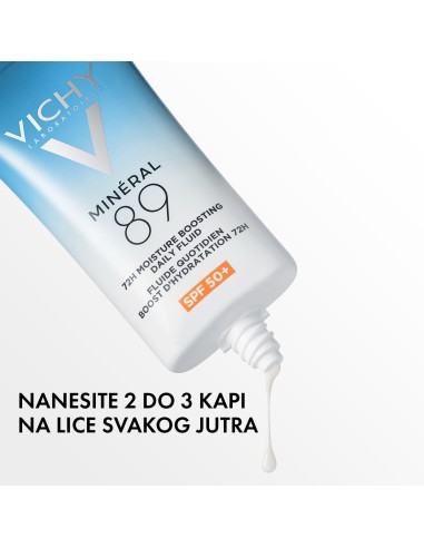 Vichy Mineral 89 Dnevni fluid za intenzivnu hidrataciju tijekom 72 sata Vichy Mineral 89 Dnevni fluid za intenzivnu hidrataciju tijekom 72 sata