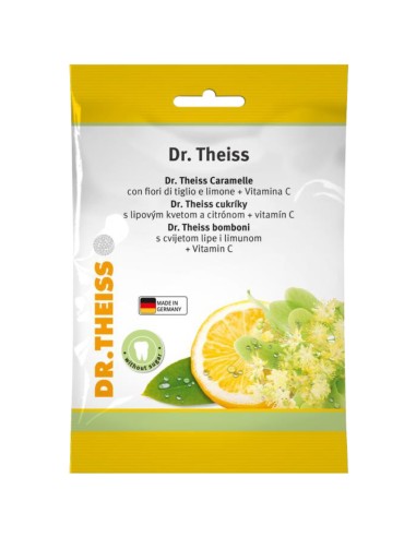 Dr. Theiss bomboni s cvĳetom lipe i limunom + Vitamin C
