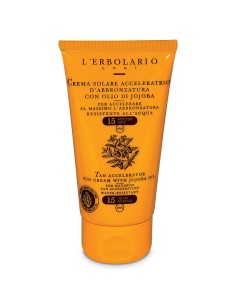 Lerbolario Sun Krema za zaštitu od sunca za ubrzano tamnjenje SPF 15 2