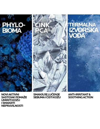 La Roche-Posay EFFACLAR Pjenušavi gel za čišćenje masne, osjetljive kože sklone aknama + Refill pakiranje Promo pakiranje