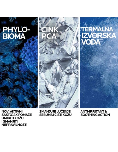 La Roche-Posay EFFACLAR Pjenušavi gel za čišćenje masne, osjetljive kože sklone aknama + Refill pakiranje Promo pakiranje