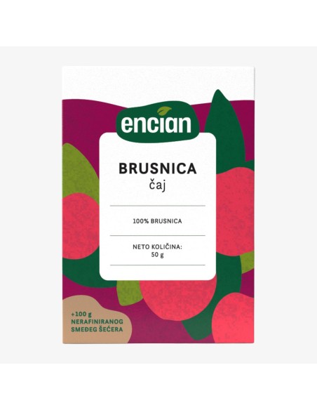 Encian Čaj Brusnica 100% Encian Čaj Brusnica 100%