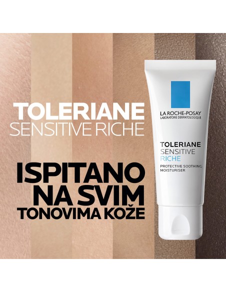 La Roche-Posay Toleriane Sensitive Riche Bogata hidratantna njega
