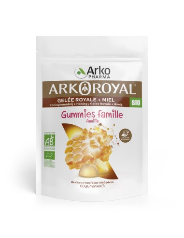 Arkopharma Arkoroyal Gummies Famille BIO gumeni bomboni