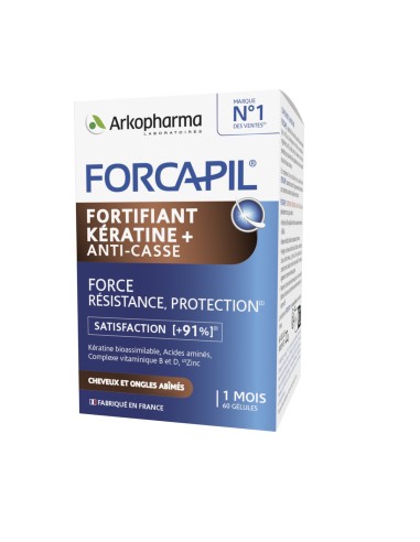 Arkopharma Forcapil Fortifiant Keratine+ kosa i nokti kapsule