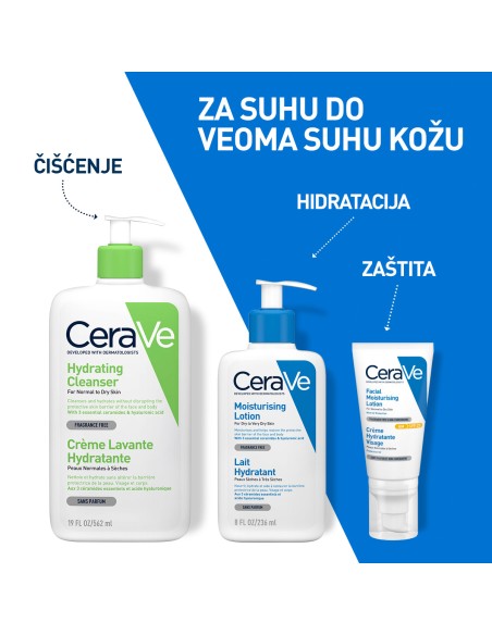 CeraVe Hidratantni losion za suhu do vrlo suhu kožu 88 ml POKLON uz Cerave iznad 20€