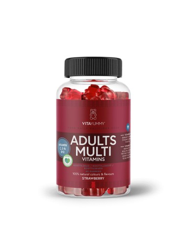 VitaYummy Adults multivitamins (Jagoda) gumeni medvjedići