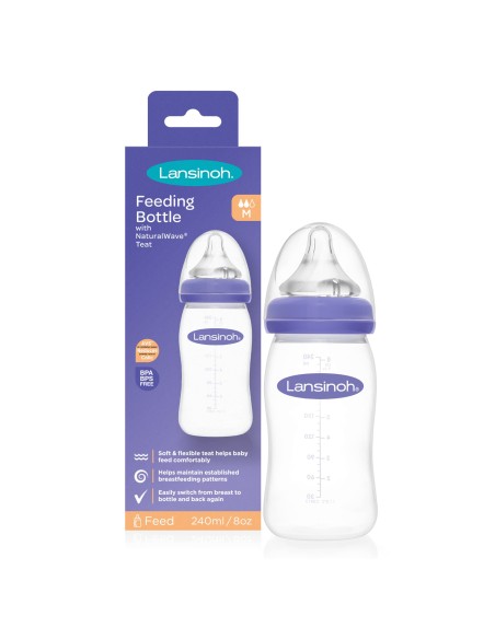 Lansinoh NaturalWave Bočica sa sisačem Lansinoh NaturalWave Bočica sa sisačem