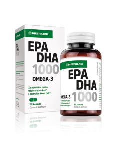 Dietpharm EPA DHA 1000 Omega 3 kapsule