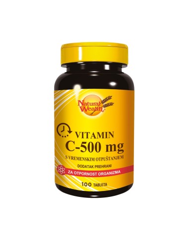 Natural Wealth Vitamin C 500 tablete