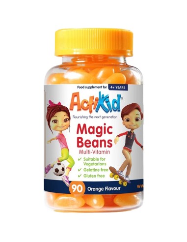 ActiKid Magic Beans Multi-Vitamin naranča