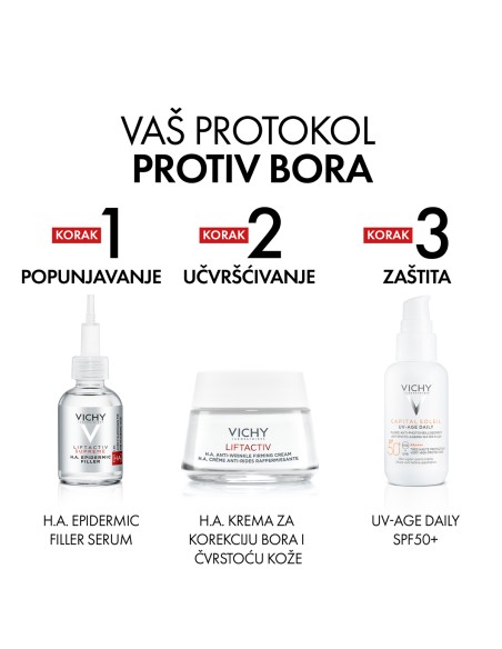 Vichy Liftactiv Supreme Dnevna njega za korekciju bora i čvrstoću normalne do mješovite kože