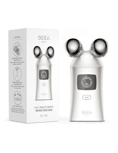 Beea Skin Anti-age uređaj za lice, oči i usne Revive Face Gym 3u1, Mikrostruja, EMS i svjetlosna terapija