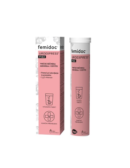 Femidoc Uro Express Fizz šumeće tablete Femidoc Uro Express Fizz šumeće tablete