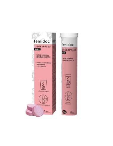 Femidoc Uro Express Fizz šumeće tablete Femidoc Uro Express Fizz šumeće tablete